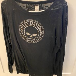 Harley Davidson Large Long Sleeve Shirt